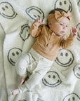 Latte Bamboo Snap Long Sleeve Ribbed Bodysuit