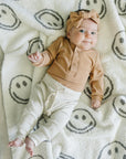 Latte Bamboo Snap Long Sleeve Ribbed Bodysuit