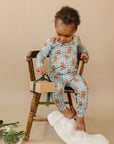 Bamboo Two Piece Set | Gingerbread Gingham