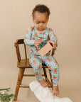 Bamboo Two Piece Set | Gingerbread Gingham