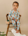 Bamboo Two Piece Set | Gingerbread Gingham