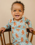 Bamboo Two Piece Set | Gingerbread Gingham