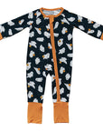 Ghosts Bamboo Zipper