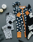 Ghosts Bamboo Zipper