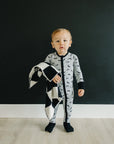 Bats Bamboo Zipper