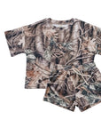 Shorts Set | Brown Camo