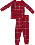 Red Plaid Bamboo Cozy Set