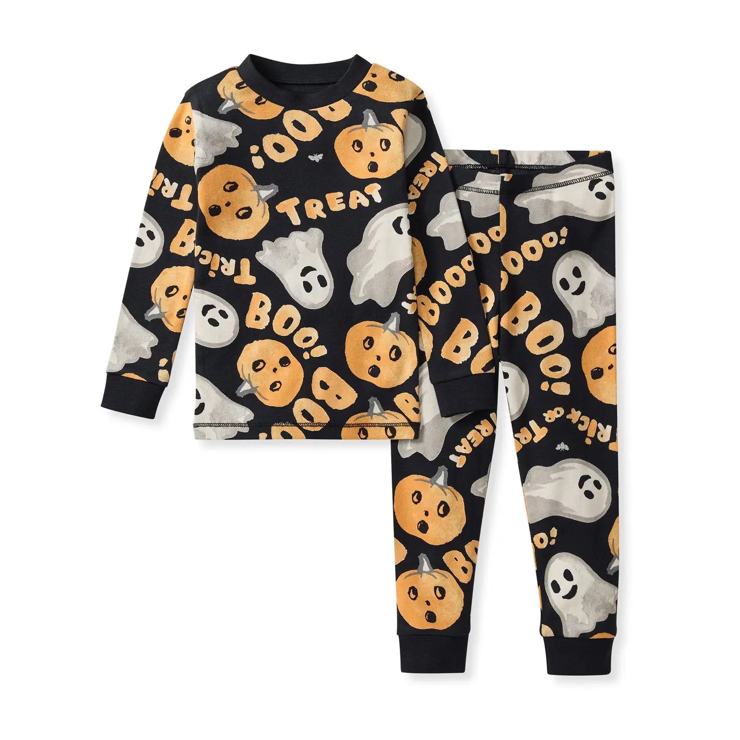 Boo || Organic Cotton Long Sleeve Pjs