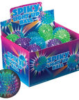 Flashing Spiky Ball, Bouncy, Squeezy, Tactile Toy