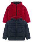 Boys’ Reversible Jacket with Sherpa Lining 