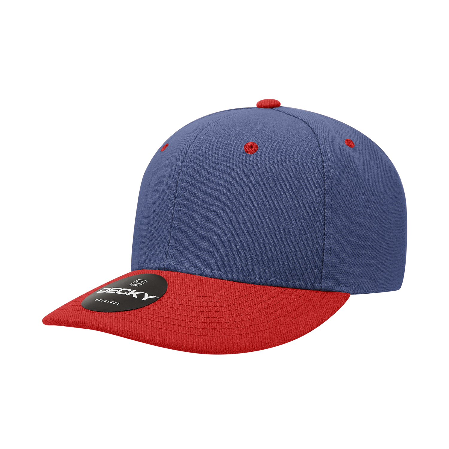 Decky 207 - Deluxe, Mid Pro Baseball Caps - 207: Black/Grey