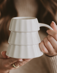 Cream Tree Coffee Mug - Christmas Decor & Gifts
