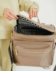 Ff Diaper Bag | Taupe