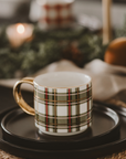 Green Plaid Coffee Mug - Christmas Decor & Gifts