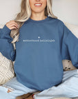 Motherhood Hallelujah Mom Graphic Fall Sweatshirt