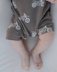 French Terry Romper | Dirt Bike
