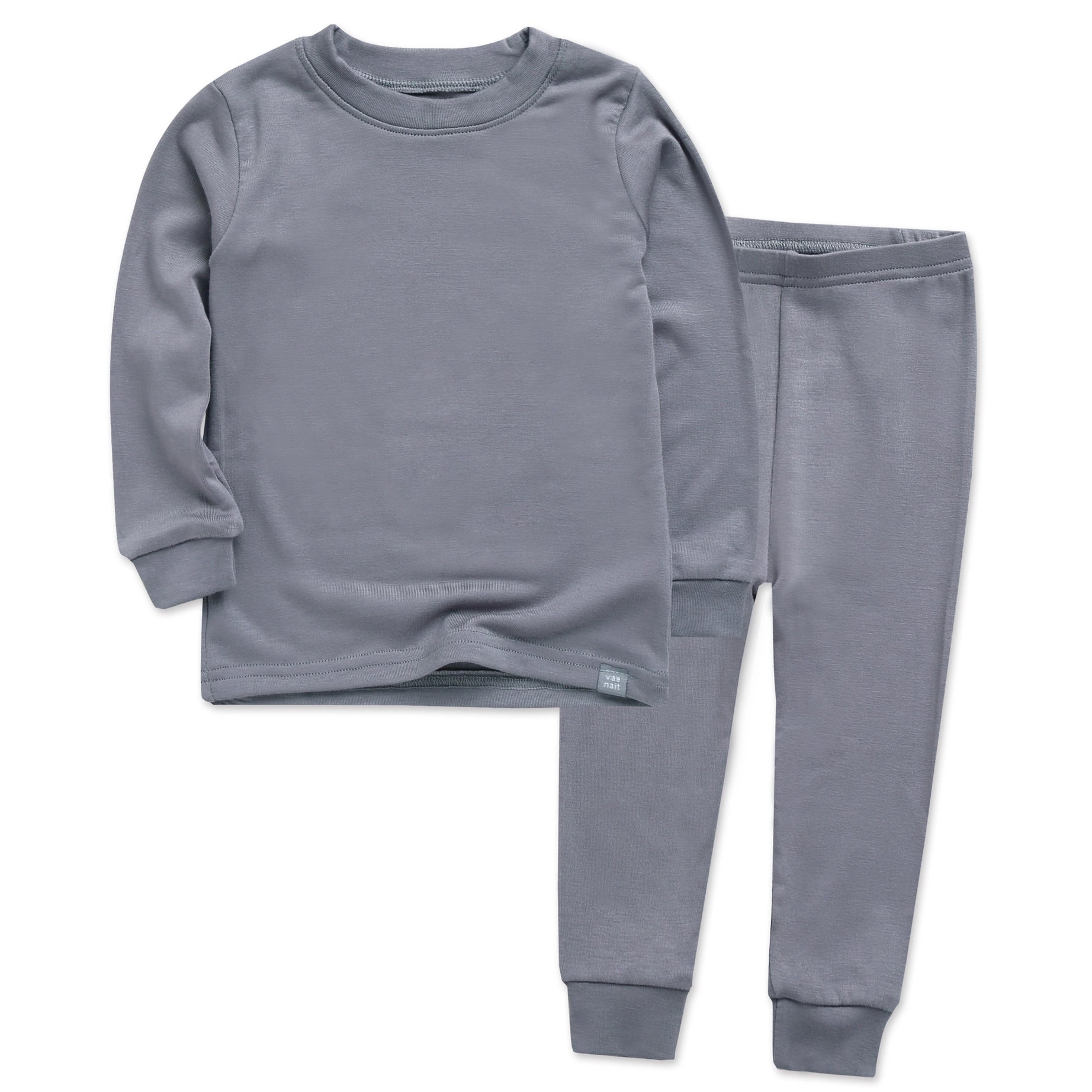 Bamboo Grey Long Sleeve PJs