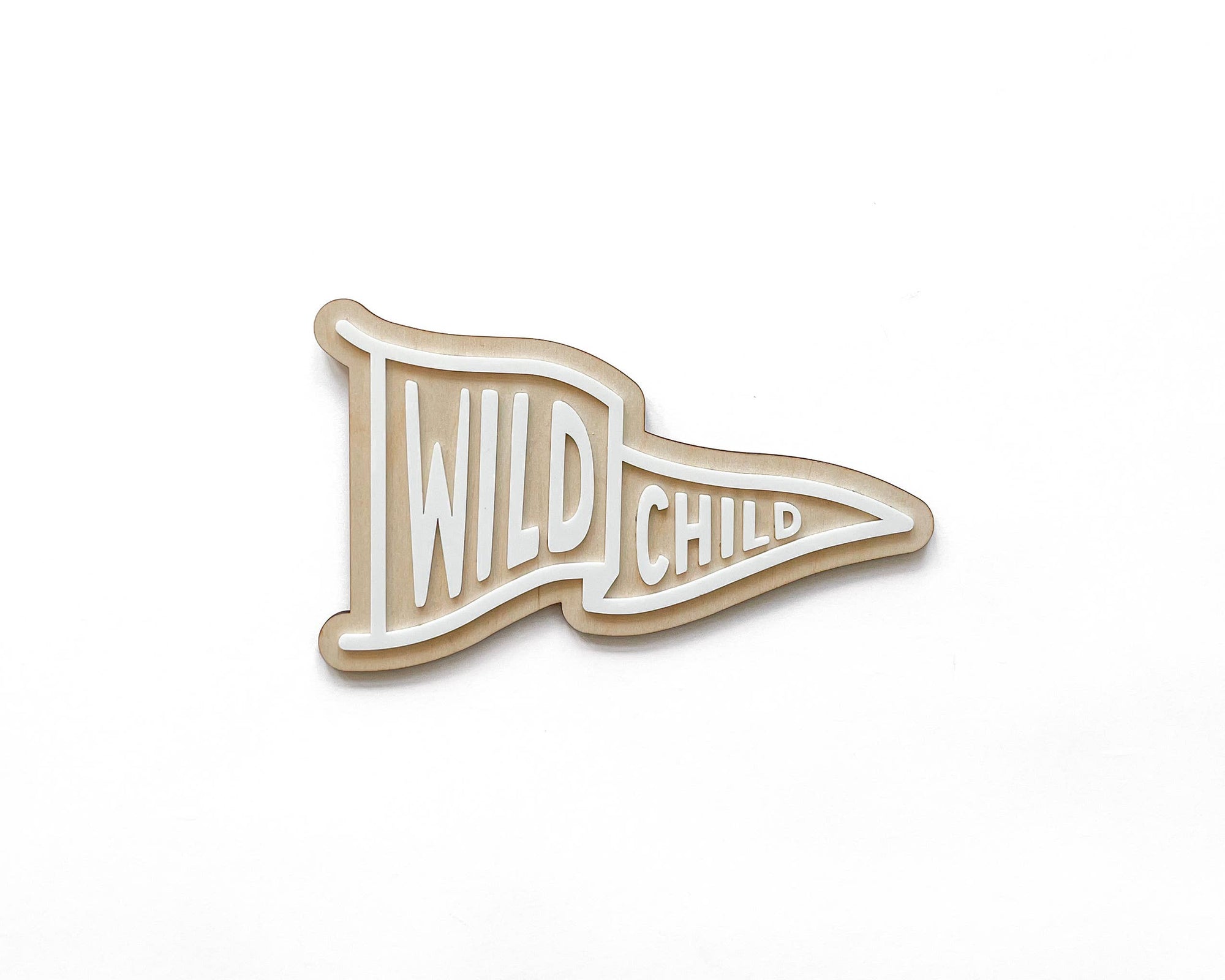 Wild Child Sign, Kids Nursery Room Decor, Baby Wall Sign: BLACK