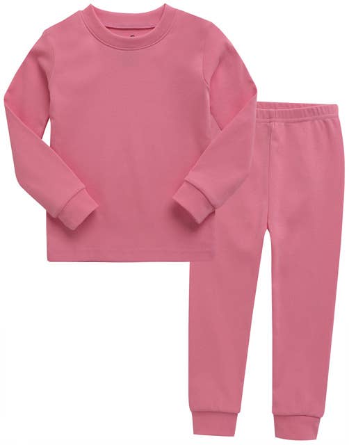 Daily Cotton Boys Girls Long Sleeve PJs