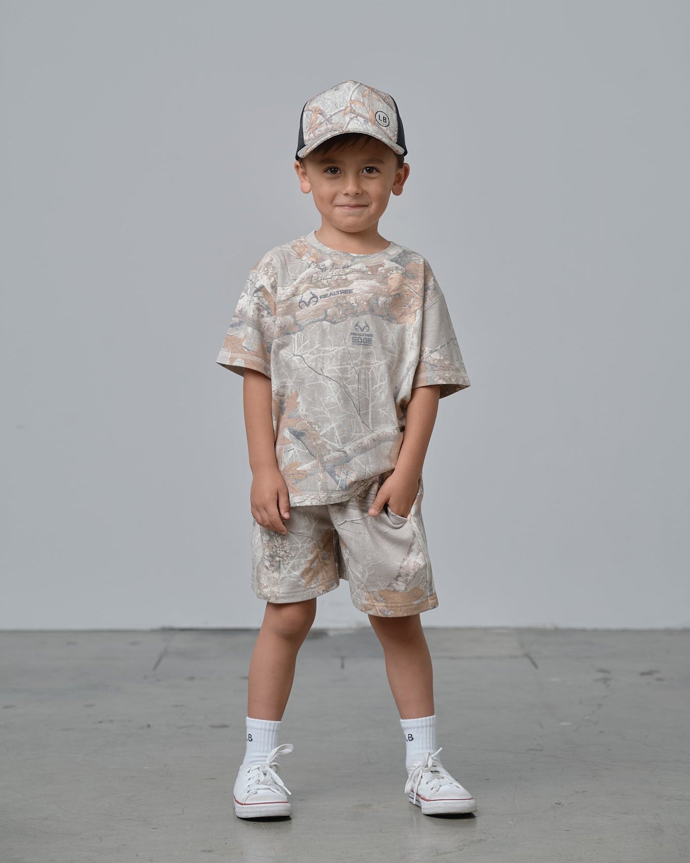 Boxy Tee - Edge Colors Driftwood