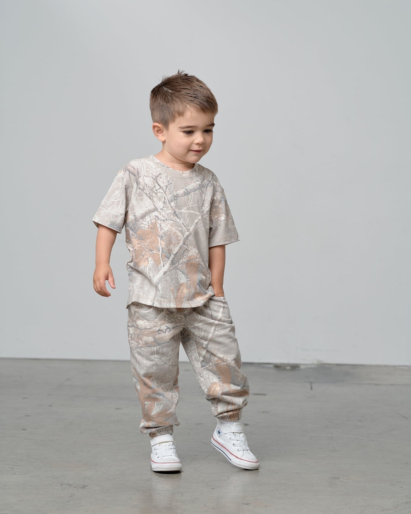 Boxy Tee - Edge Colors Driftwood