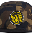 Kids Hat Flat Top: Camo / 3-6Yr / Standard Fit