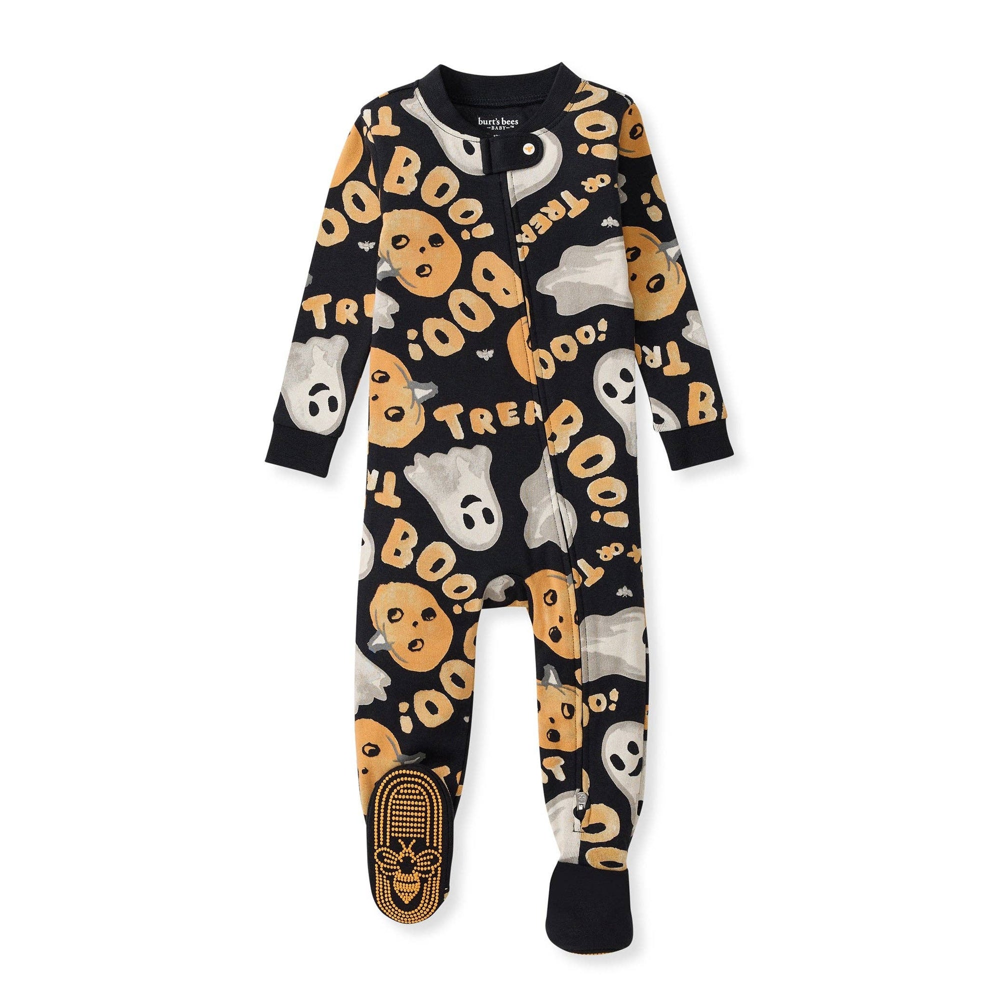 Boo! Organic Cotton Sleeper Footed