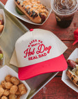 Makes me Want a Hot Dog - Red Vintage Trucker Hat