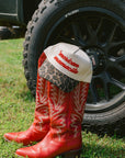 'Merican Mamacita - Leopard Vintage Trucker Hat