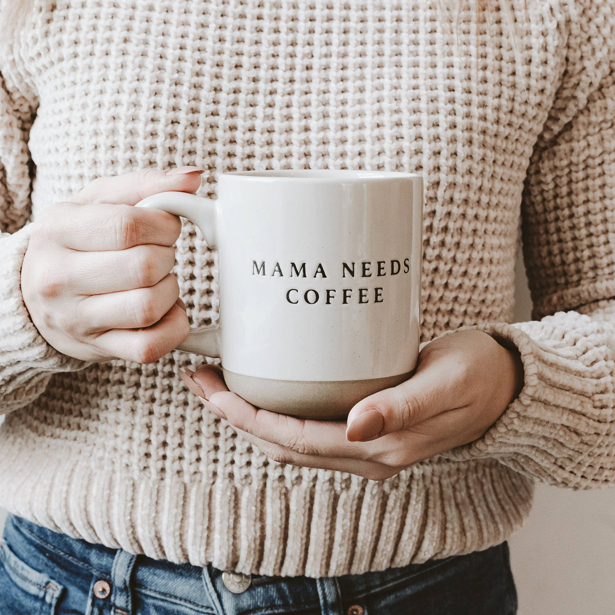 Mama Needs Coffee Stoneware Coffee Mug - Gifts &amp; Home Decor