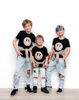 Checkered Smiley | Infant, Toddler, Youth Boys & Girls Shirt