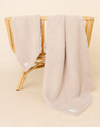 Chenille Blanket - Oatmeal - Small & Large