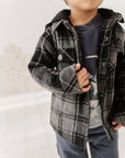 Babysprouts Kid's Hooded Shacket