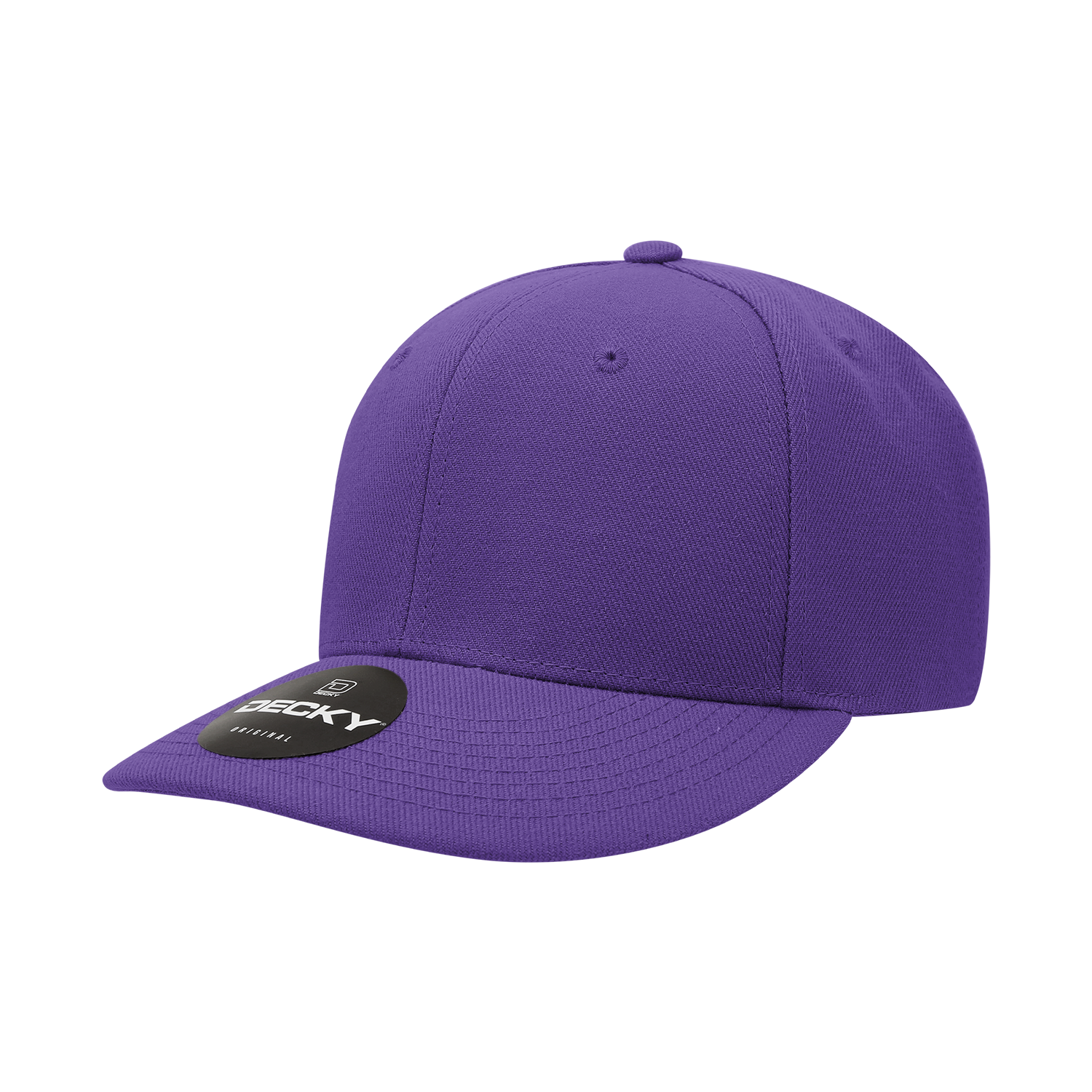 Decky 207 - Deluxe, Mid Pro Baseball Caps - 207: Black/Grey