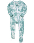 Cotton 2-Way Zip Baby Infant Footie Pajama-Prism Sky