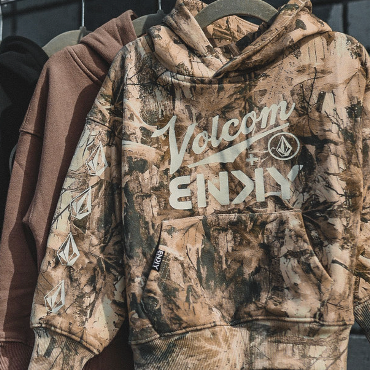 Kids Graphic Hoodie BNKY x VOLCOM Leaves and Limbs
