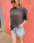 MAMA | tone on tone | puff | black: Large