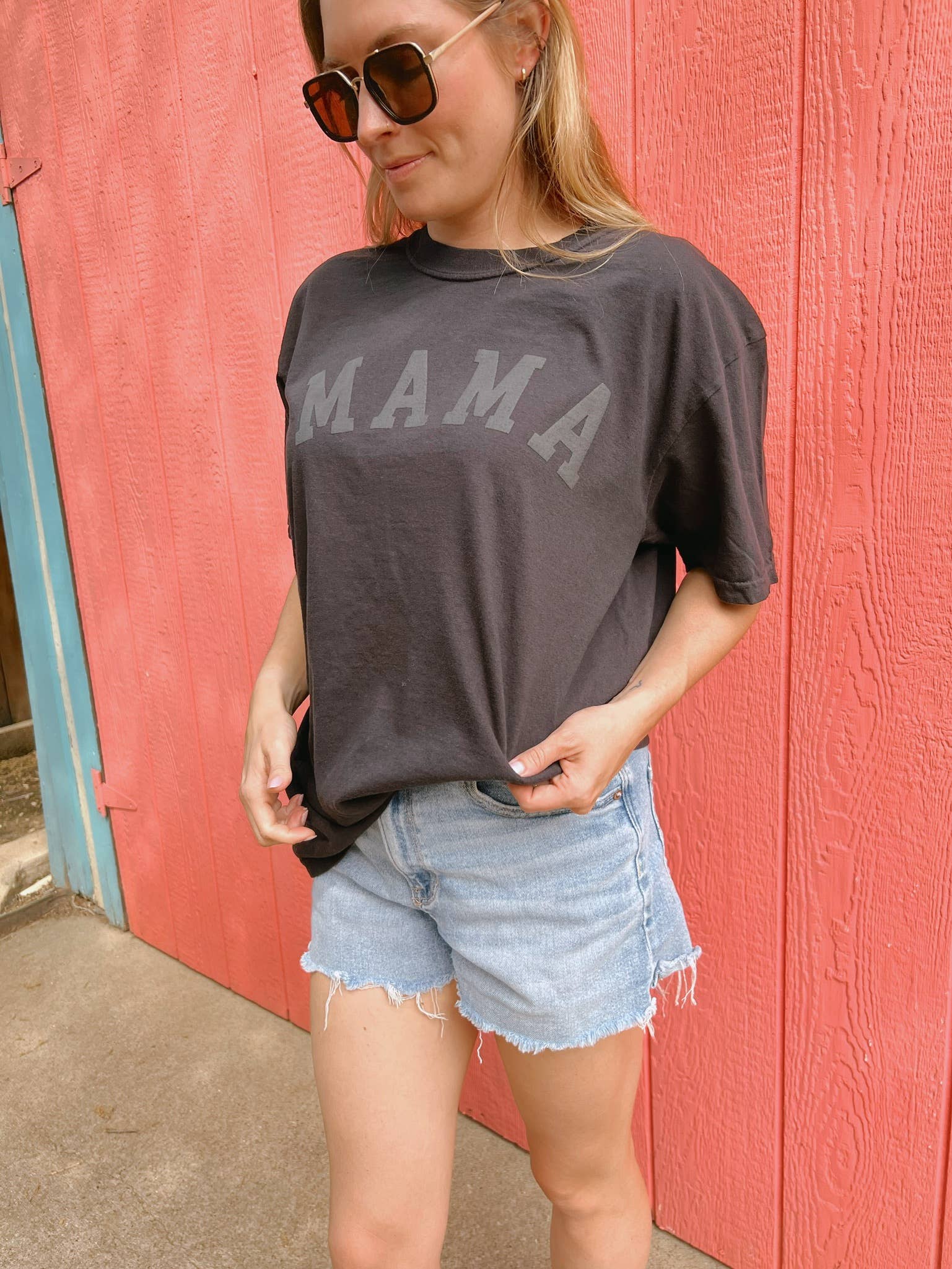 MAMA | tone on tone | puff | black: Small