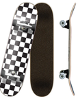 Graphic Complete Skateboard 7.75" - Checker White