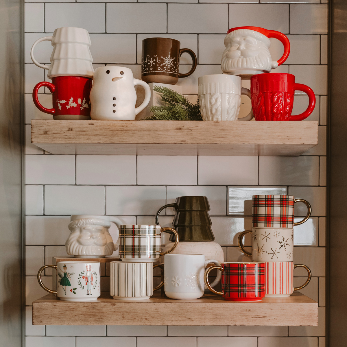 Green Plaid Coffee Mug - Christmas Decor &amp; Gifts