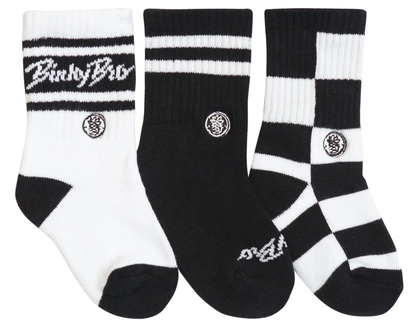 3 Pack Socks - Checkers Classic