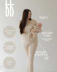 Women's Bamboo Pajama | Grid || MATCHING KIDS