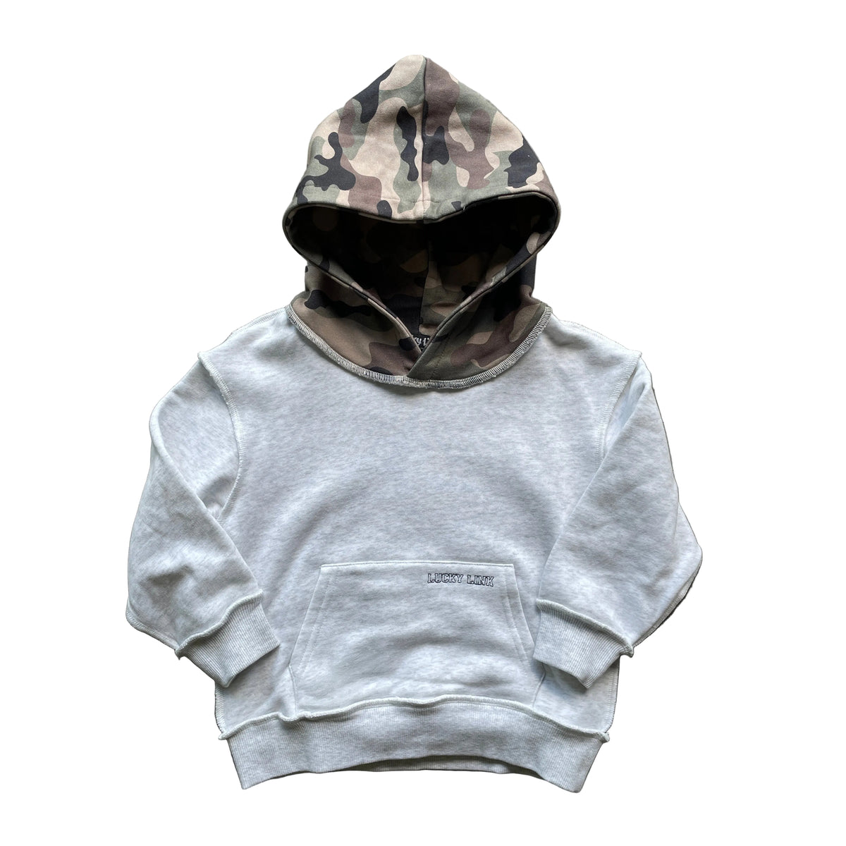 Camo Hood - Inside Out Hoodie