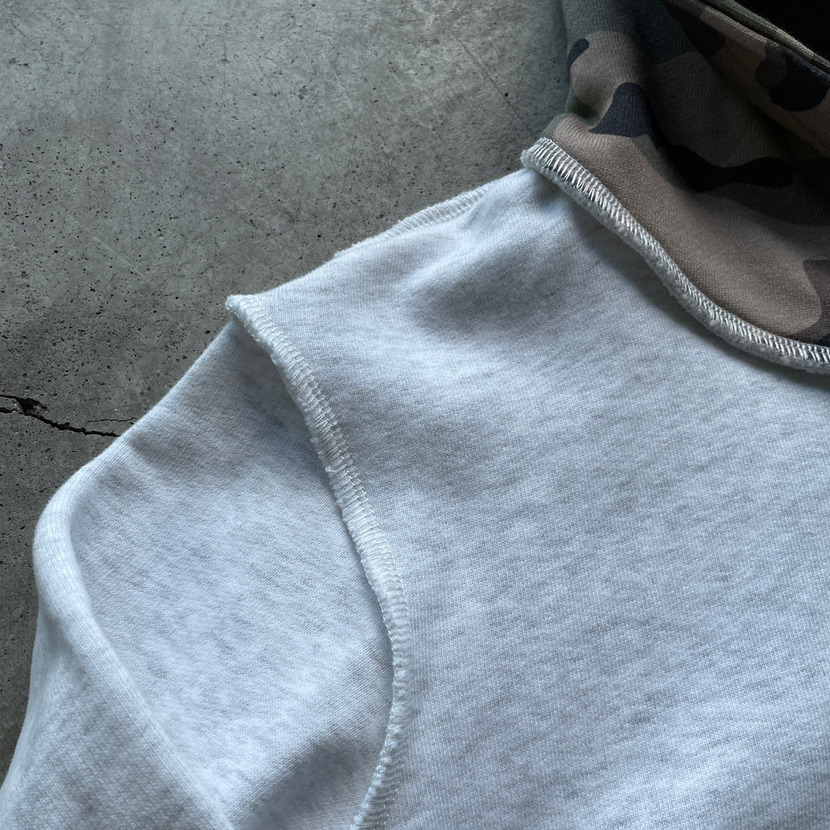 Camo Hood - Inside Out Hoodie
