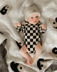 Plush Blanket | Black & White Yin Yang