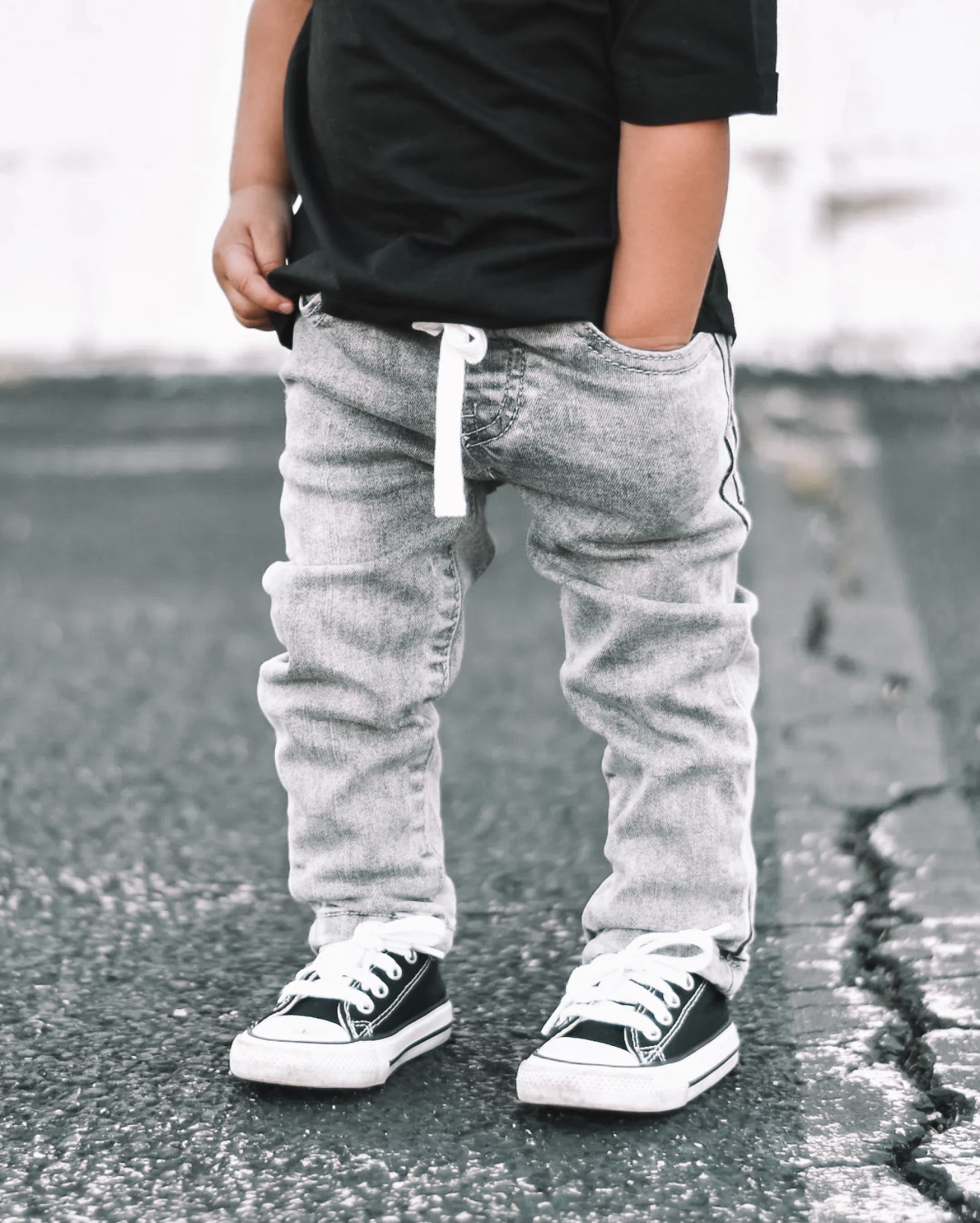 Grey Wash Denim