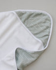 Desert Sage Muslin Hooded Towel