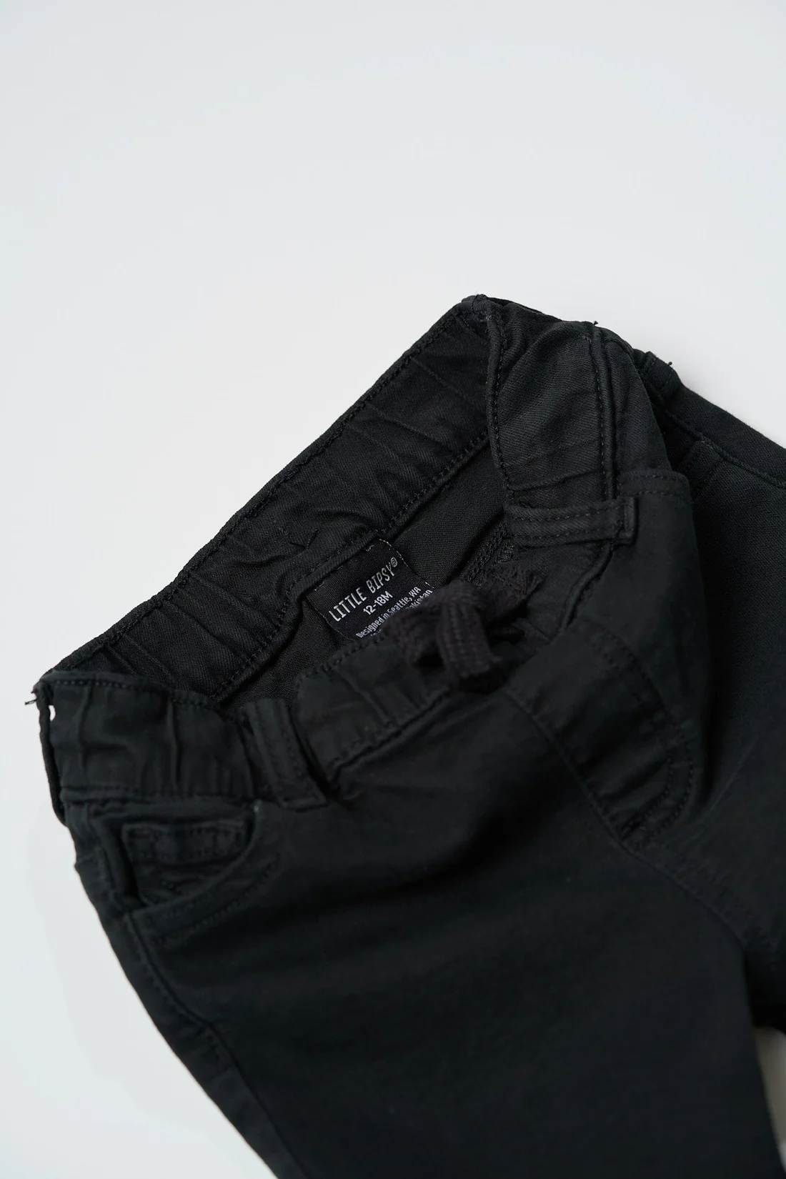 Denim Short - Black Wash