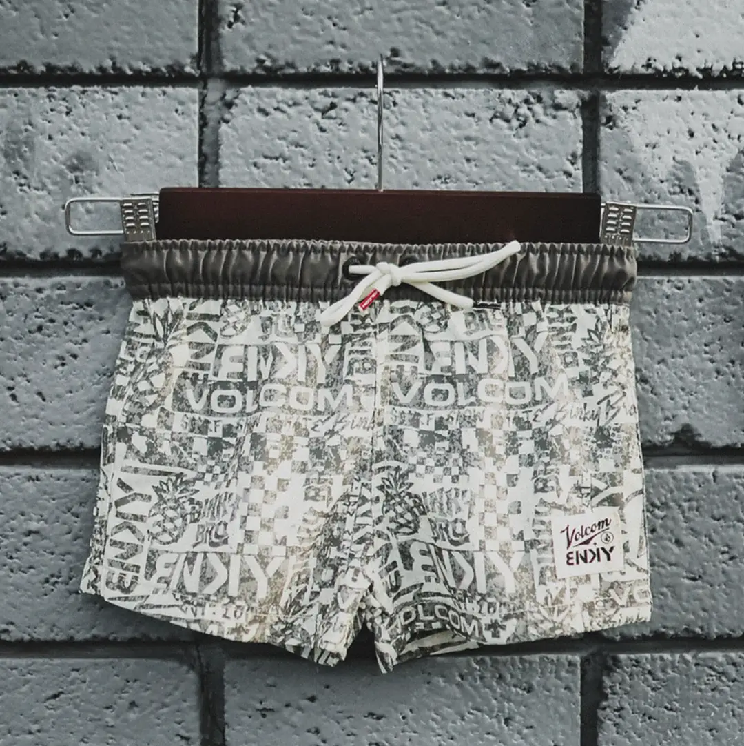 Kids Swimsuit Bnky X Volcom Swimmies - Natural