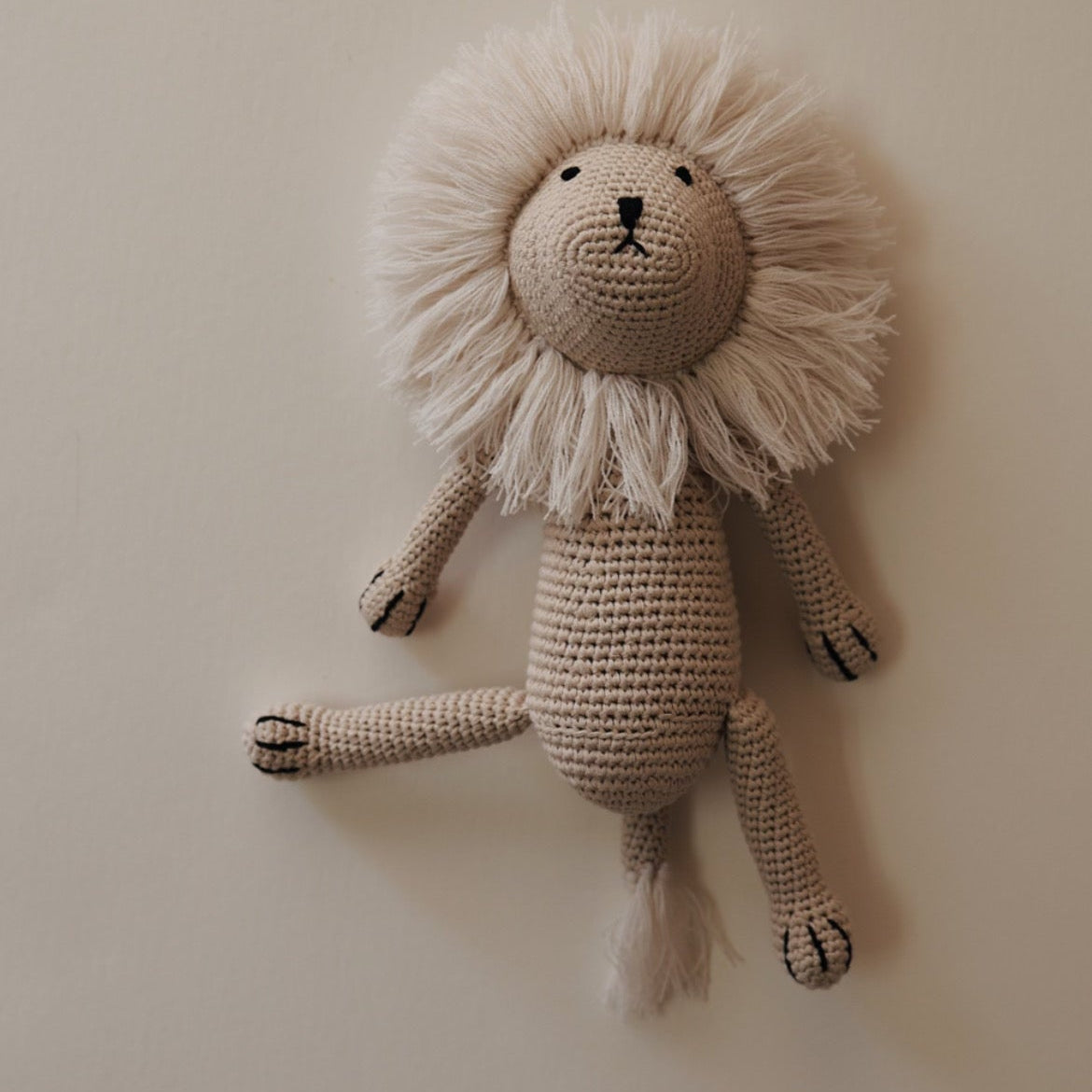 Lennon the Lion | Knit Doll